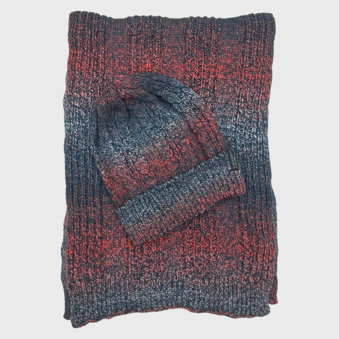 MUFFLER CAP SET / ACRO WOOL / MEN'S & WOMEN'S
