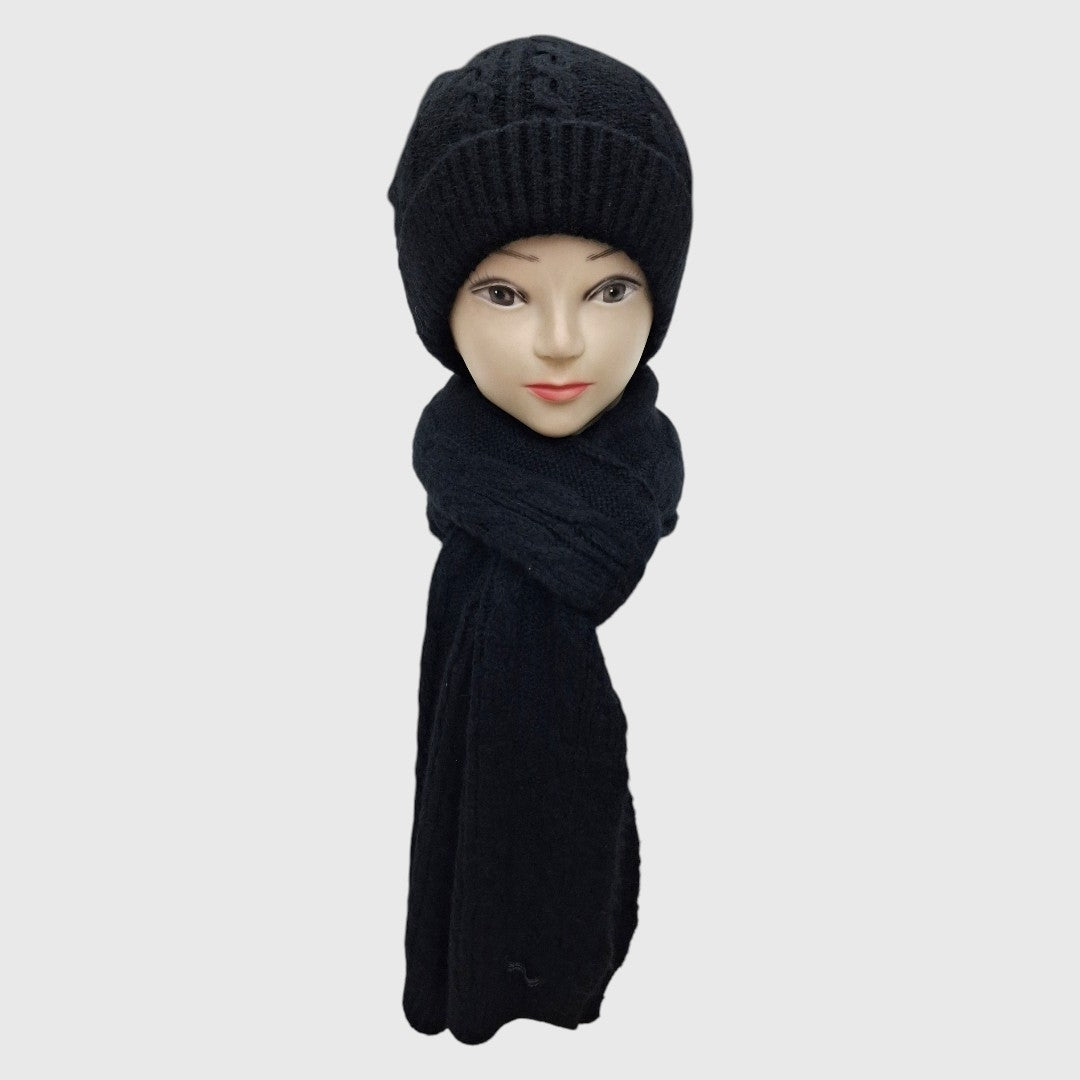 MUFFLER CAP SET / ACRO WOOL / MEN'S & WOMEN'S