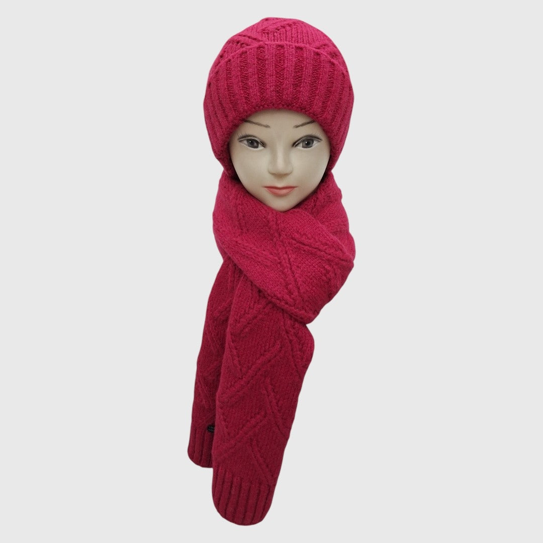 MUFFLER CAP SET / ACRO WOOL / MEN'S & WOMEN'S