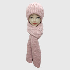 MUFFLER CAP SET / ACRO WOOL / MEN'S & WOMEN'S
