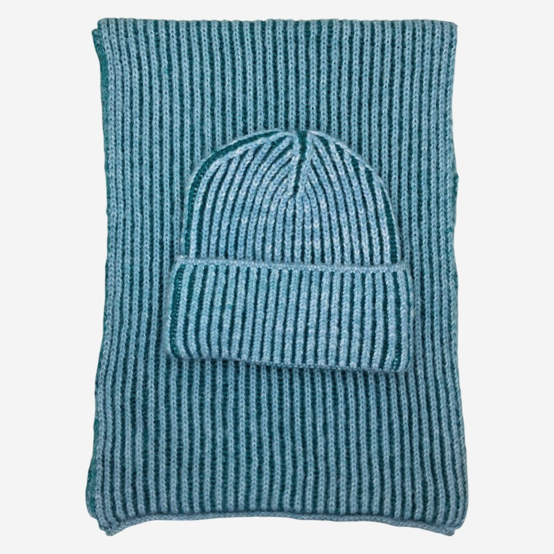MUFFLER CAP SET / ACRO WOOL / MEN'S & WOMEN'S