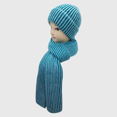 MUFFLER CAP SET / ACRO WOOL / MEN'S & WOMEN'S