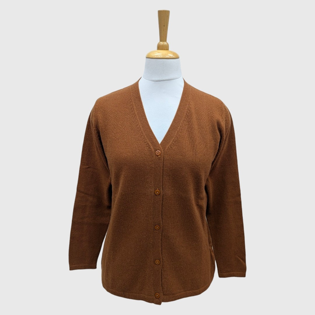 &nbsp;WOMEN'S CASHMERE WOOL CARDIGAN