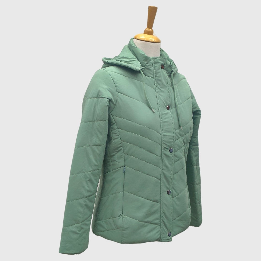 Women Puffer Jacket Snow and Wind Resistance