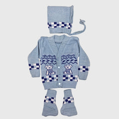 NEW BORN HAND MADE WOOLEN SET