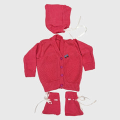 NEW BORN HAND MADE WOOLEN SET