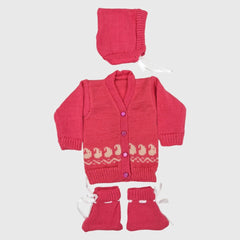 NEW BORN HAND MADE WOOLEN SET