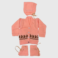 NEW BORN HAND MADE WOOLEN SET