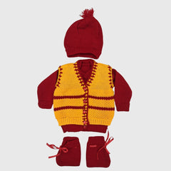 NEW BORN HAND MADE WOOLEN SET