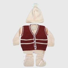NEW BORN HAND MADE WOOLEN SET