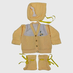 NEW BORN HAND MADE WOOLEN SET