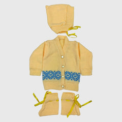 NEW BORN HAND MADE WOOLEN SET