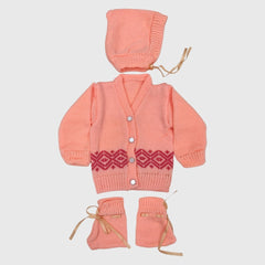 NEW BORN HAND MADE WOOLEN SET