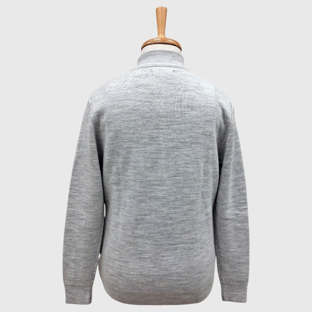 MEN'S FULL ZIP ACRO WOOL SWEATER