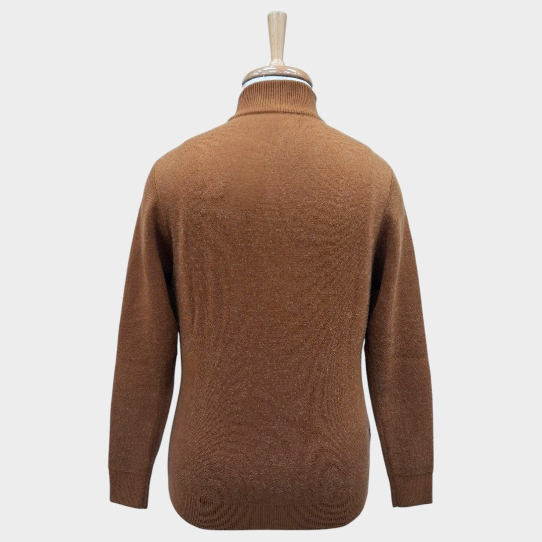 MEN'S FULL ZIP ACRO WOOL SWEATER