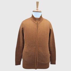 MEN'S FULL ZIP ACRO WOOL SWEATER