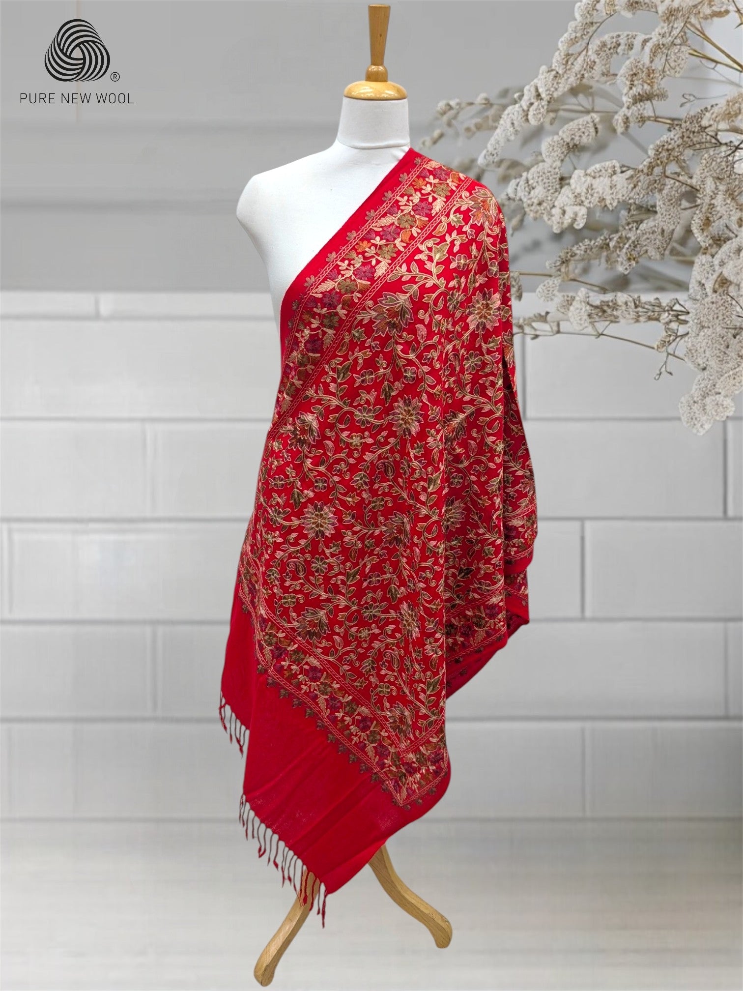 WOMEN'S PURE WOOLEN STOLE