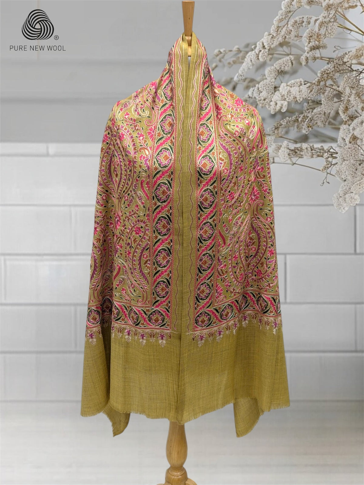 WOMEN'S PURE WOOLEN STOLE