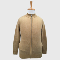 MEN'S FULL ZIP ACRO WOOL SWEATER