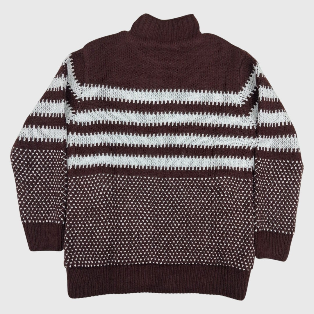 BOY'S FULL ZIP SWEATER
