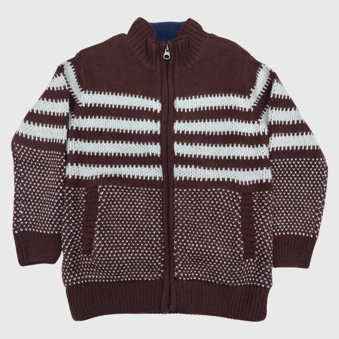 BOY'S FULL ZIP SWEATER