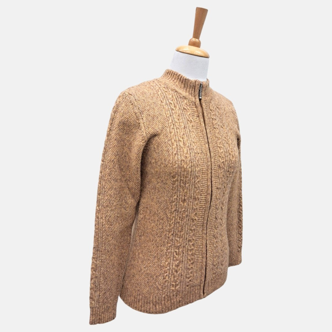 WOMEN'S FULL ZIP SWEATER