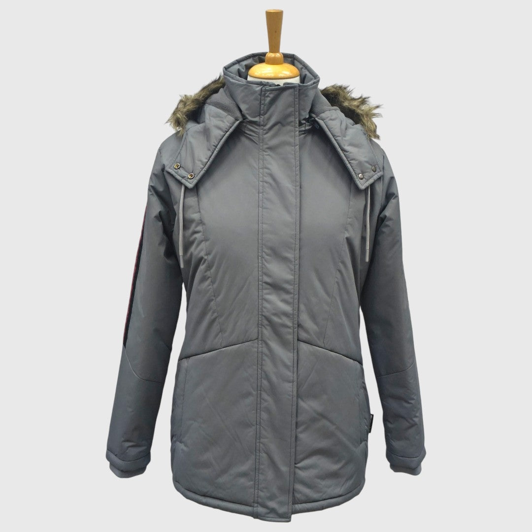 Women Insulated Fleece Jacket Snow and Wind Resistance