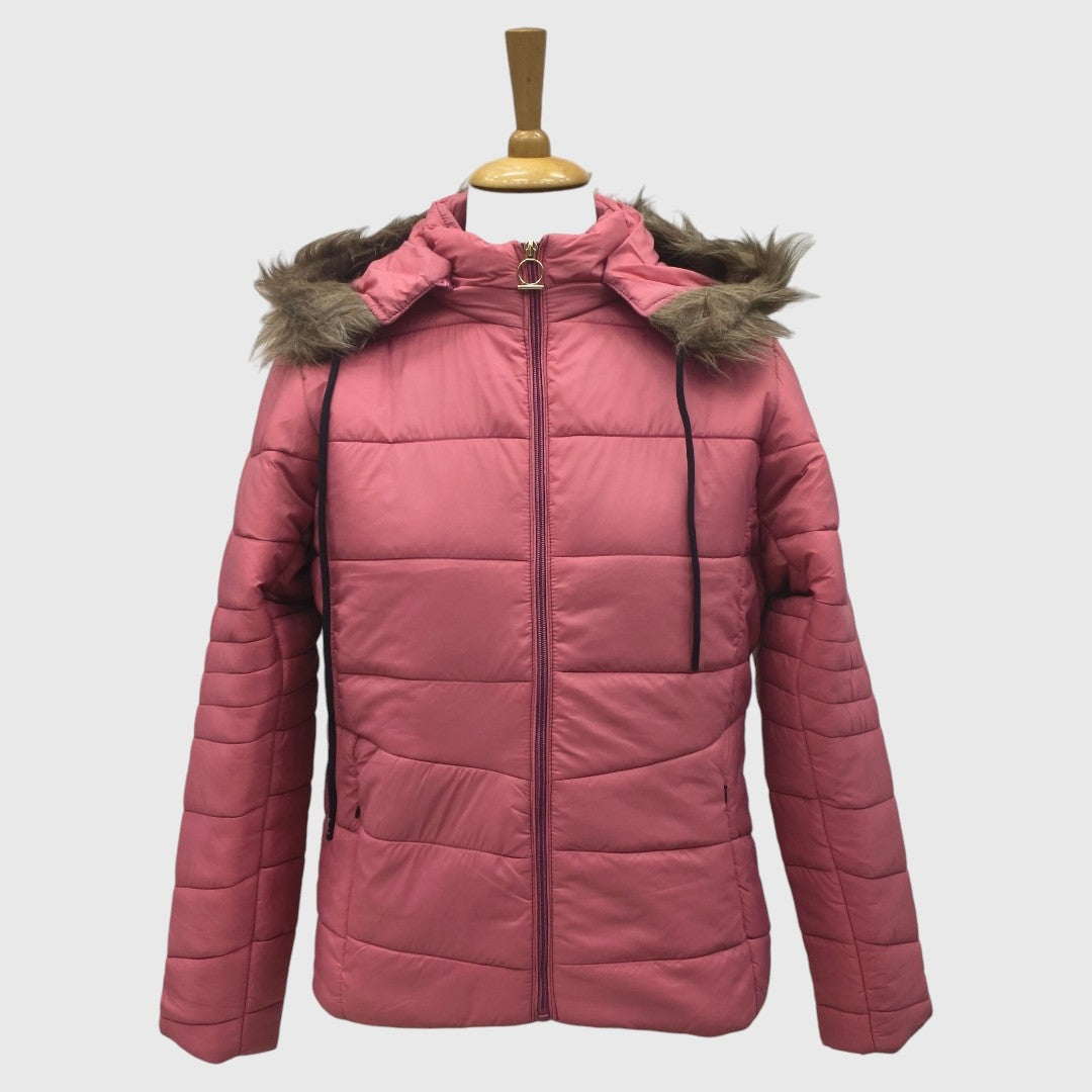 Women Puffer Jacket Snow and Wind Resistance