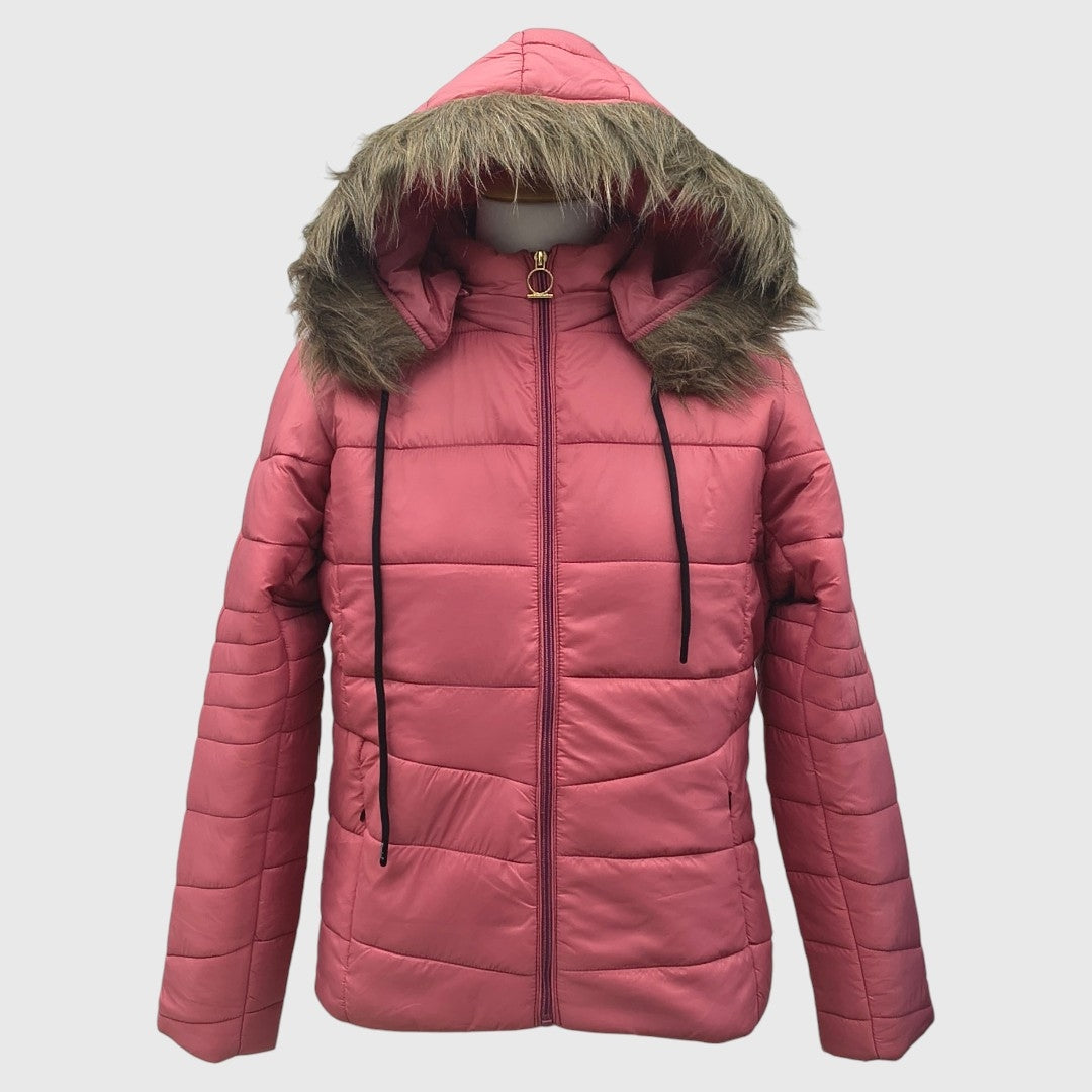 Women Puffer Jacket Snow and Wind Resistance