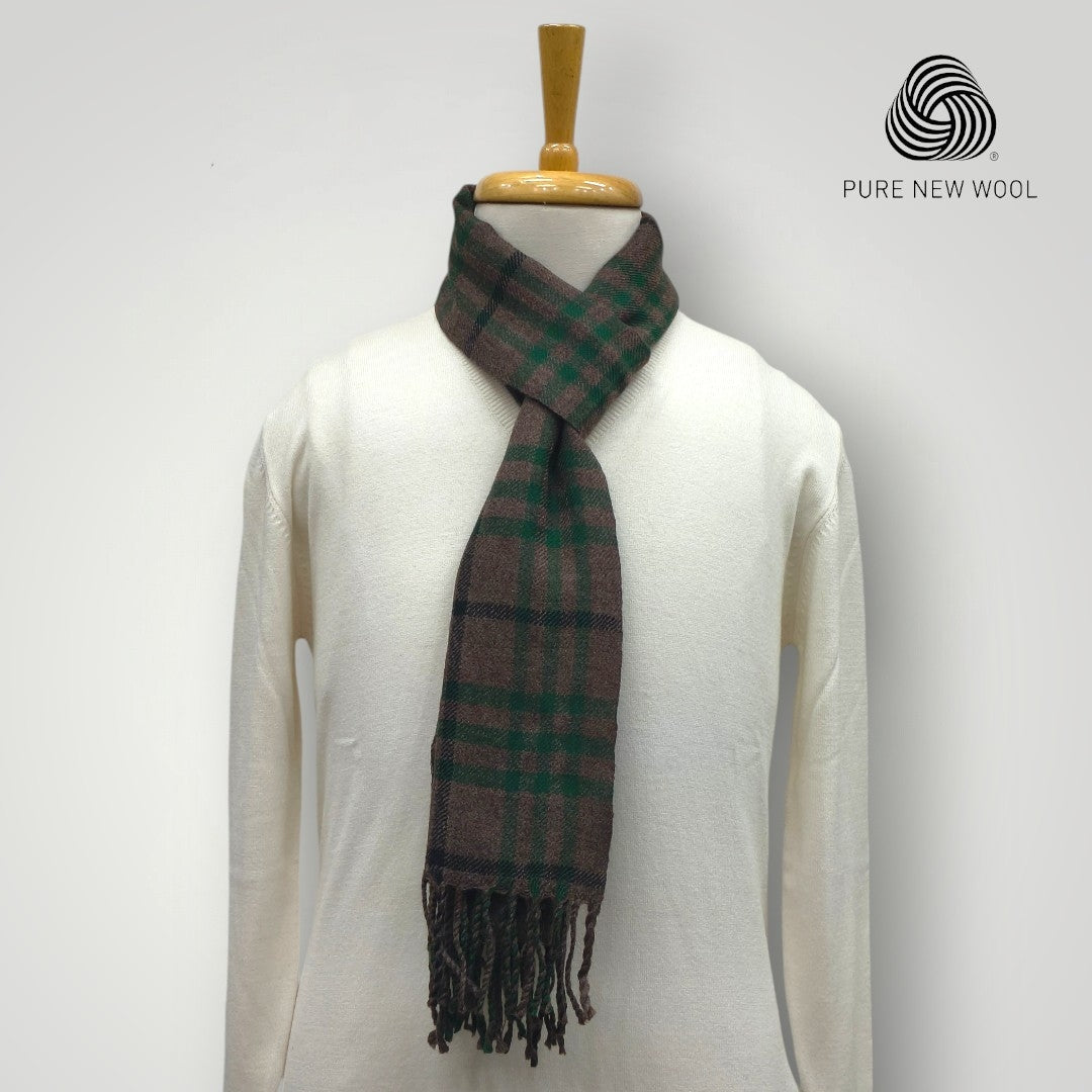 MEN'S & WOMEN'S PURE WOOL MUFFLER