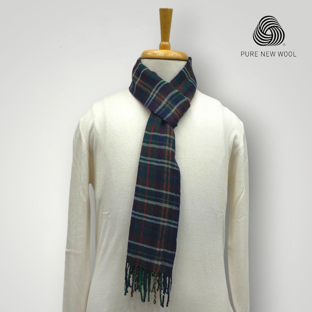 MEN'S & WOMEN'S PURE WOOL MUFFLER