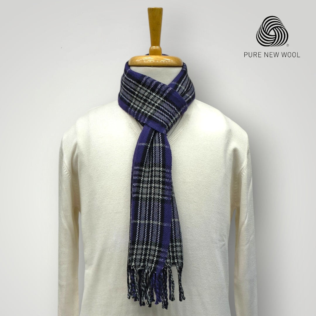 MEN'S & WOMEN'S PURE WOOL MUFFLER