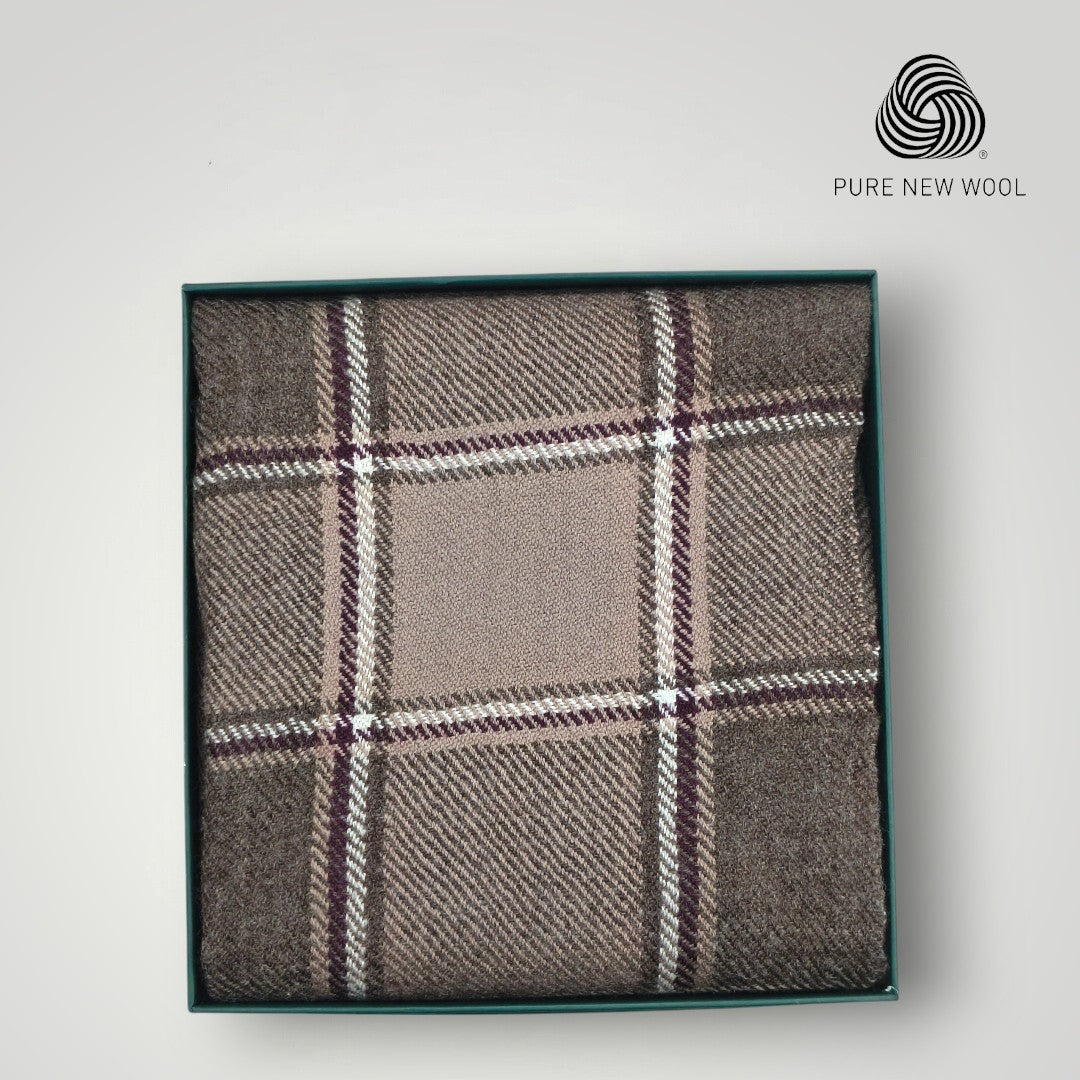 MEN'S & WOMEN'S PURE WOOL MUFFLER