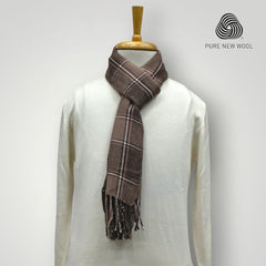 MEN'S & WOMEN'S PURE WOOL MUFFLER