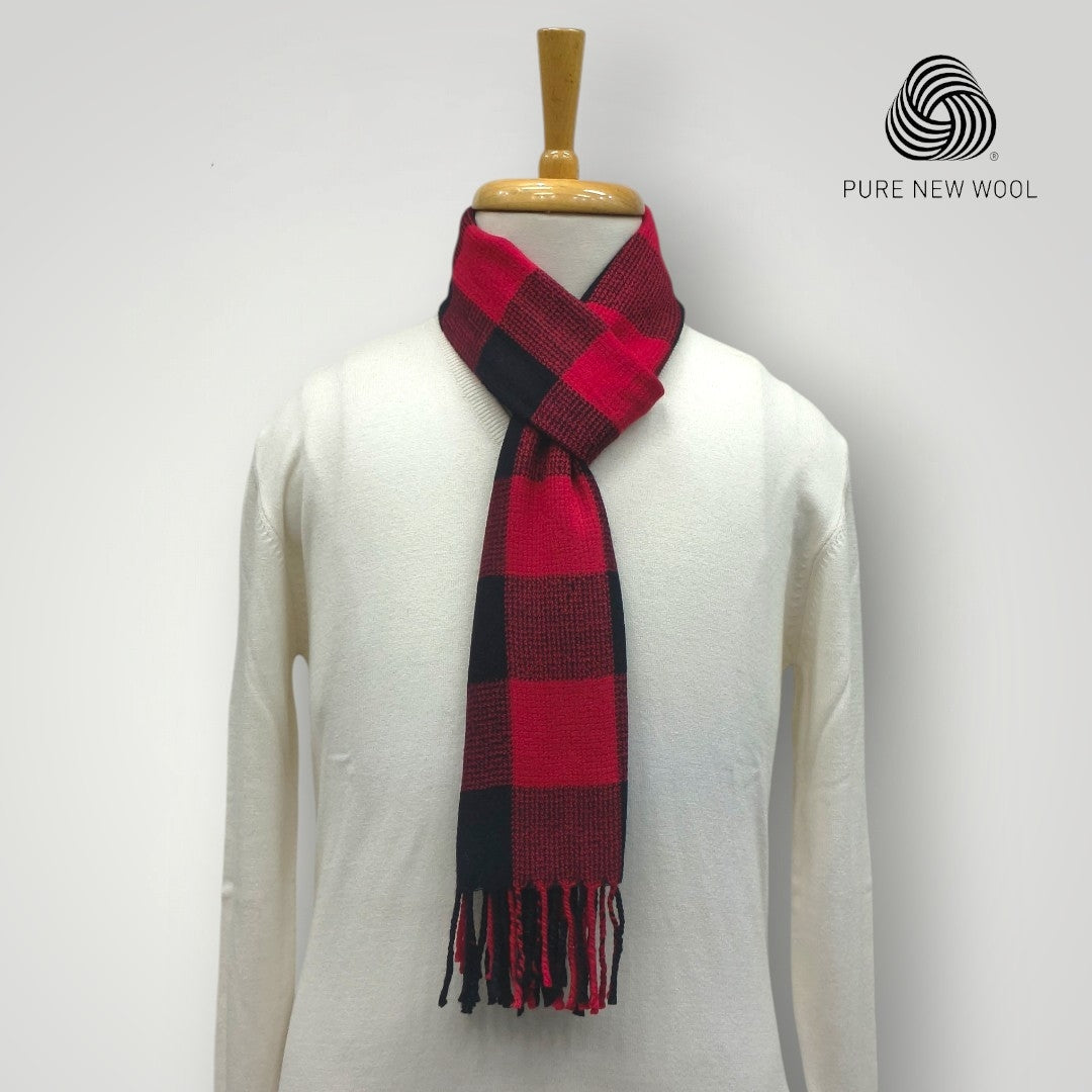 MEN'S & WOMEN'S PURE WOOL MUFFLER