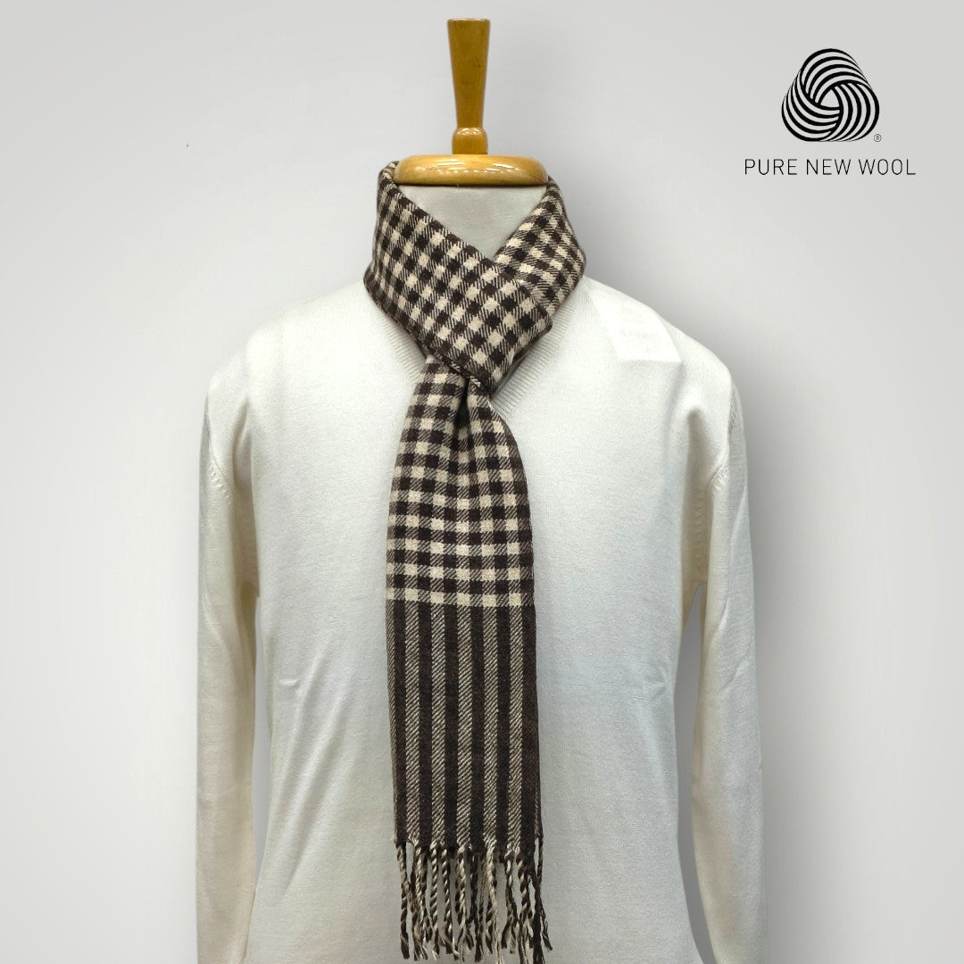 MEN'S & WOMEN'S PURE WOOL MUFFLER