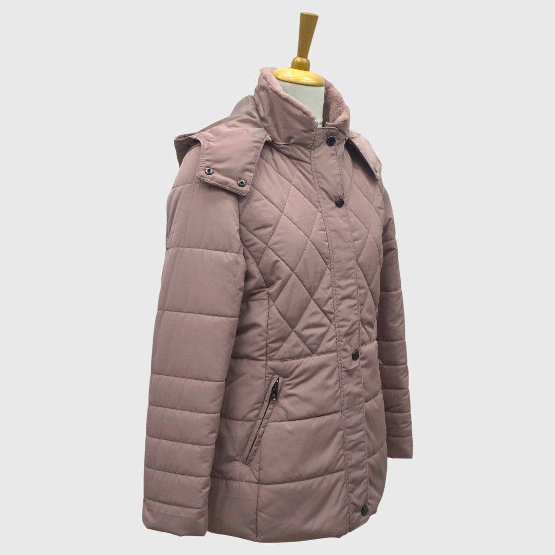 Women Puffer Jacket Snow and Wind Resistance