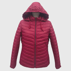 Women Puffer Jacket Snow and Wind Resistance
