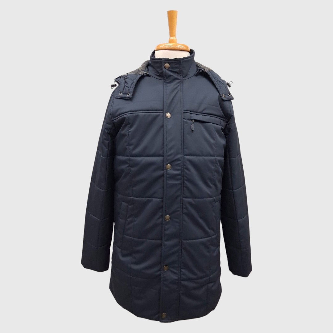 MEN'S LONG JACKET SNOW WIND AND WATER RESISTANCE