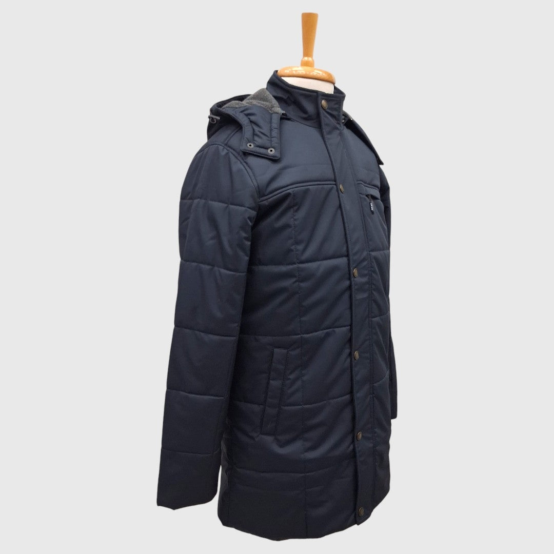 MEN'S LONG JACKET SNOW WIND AND WATER RESISTANCE