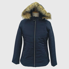 Women Insulated Fleece Jacket Snow and Wind Resistance