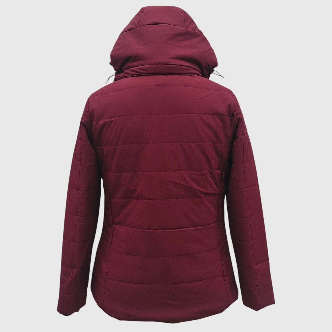 Women Insulated Fleece Jacket Snow and Wind Resistance