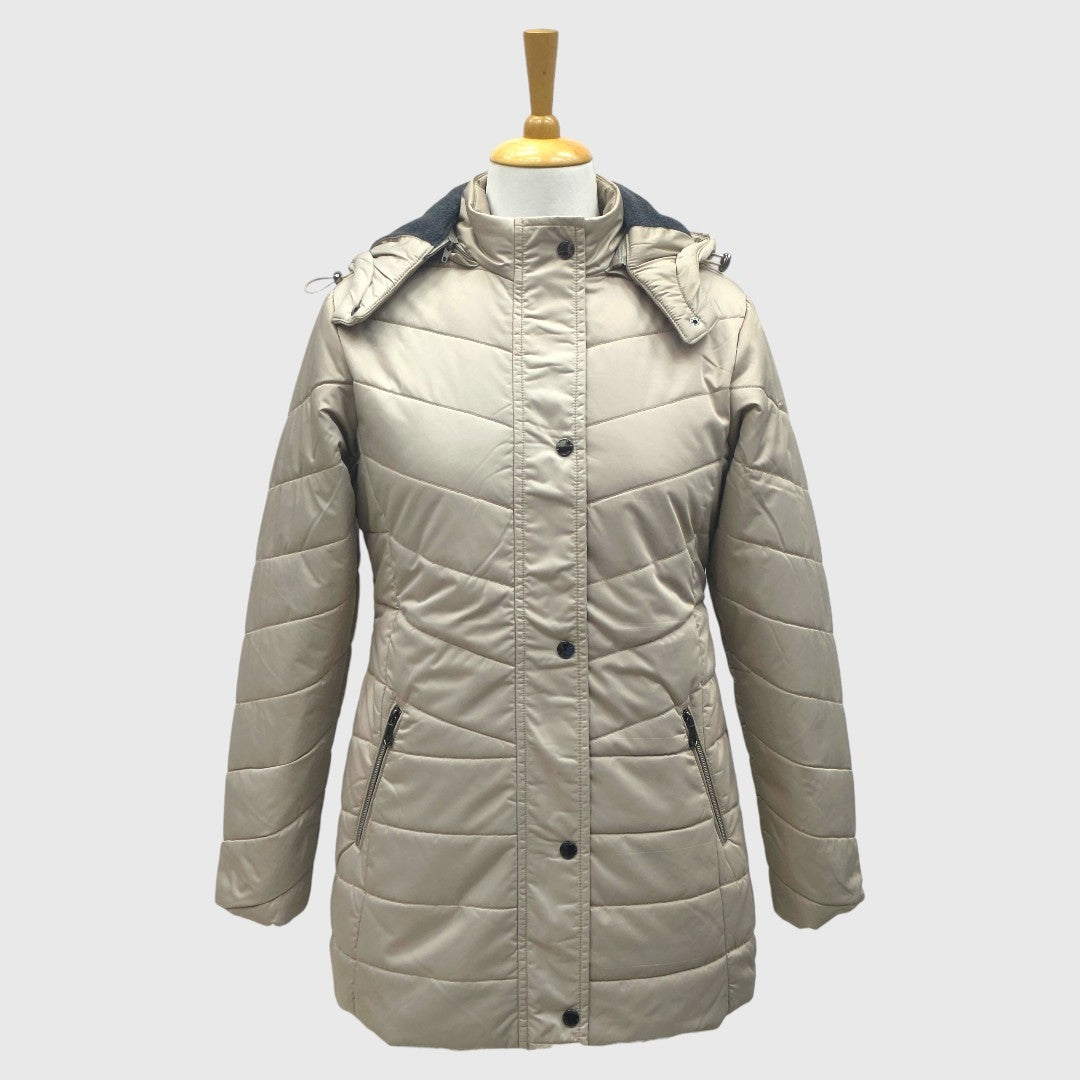 Women Insulated Fleece Jacket Snow and Wind Resistance