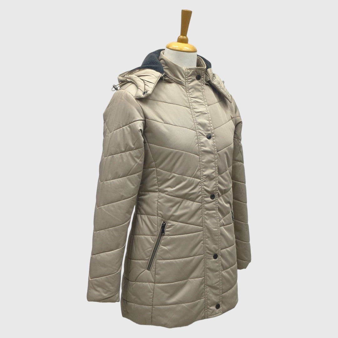 Women Insulated Fleece Jacket Snow and Wind Resistance
