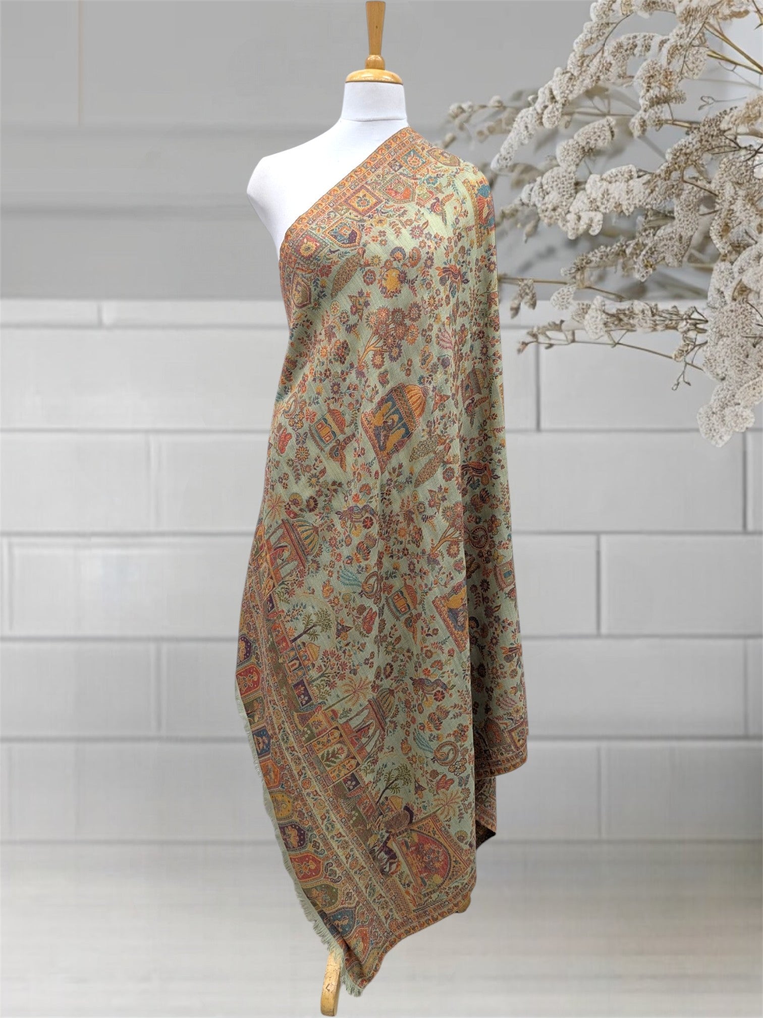 WOMEN'S SHAWL ACRO WOOL