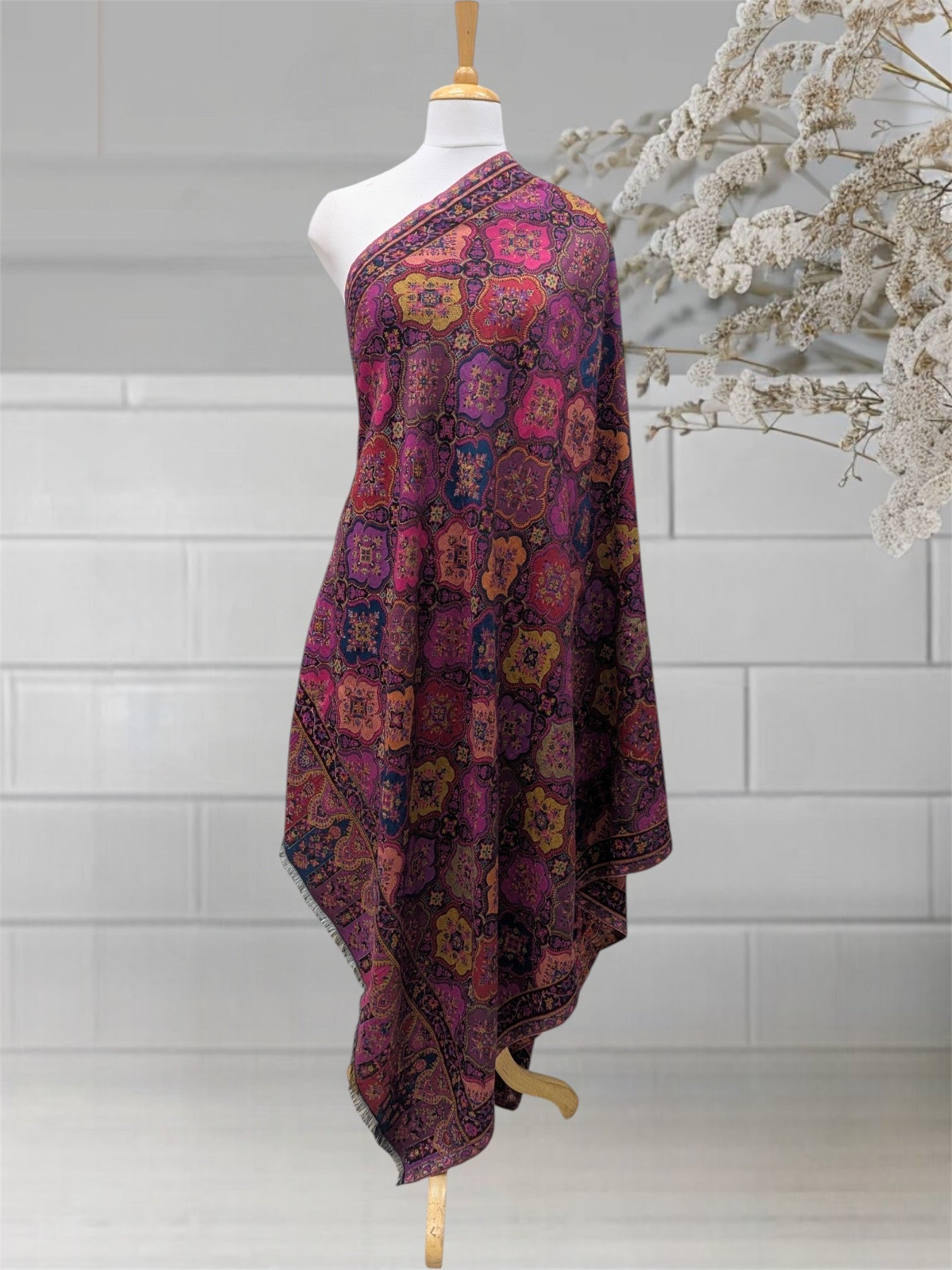 WOMEN'S SHAWL ACRO WOOL