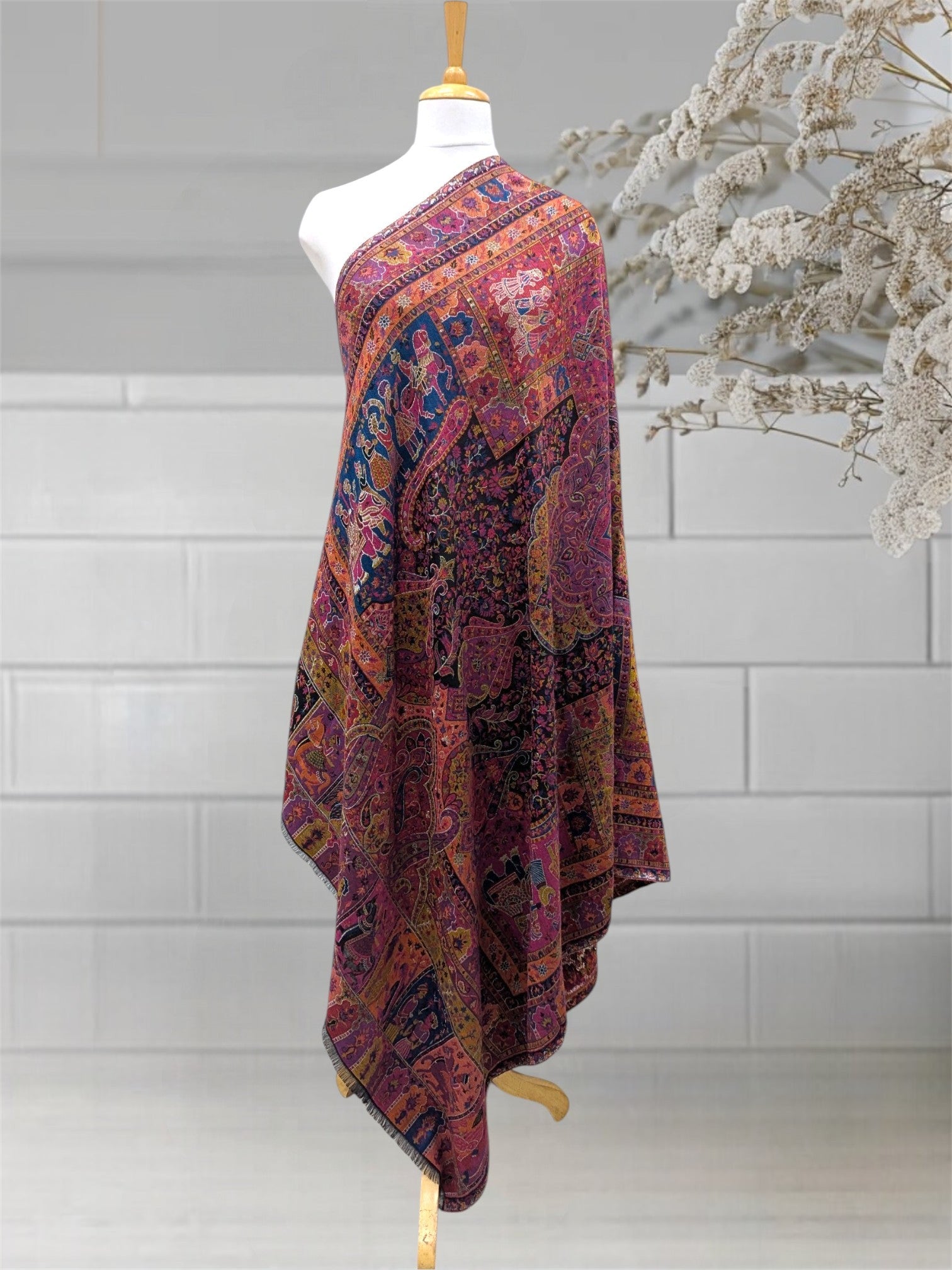 WOMEN'S SHAWL ACRO WOOL