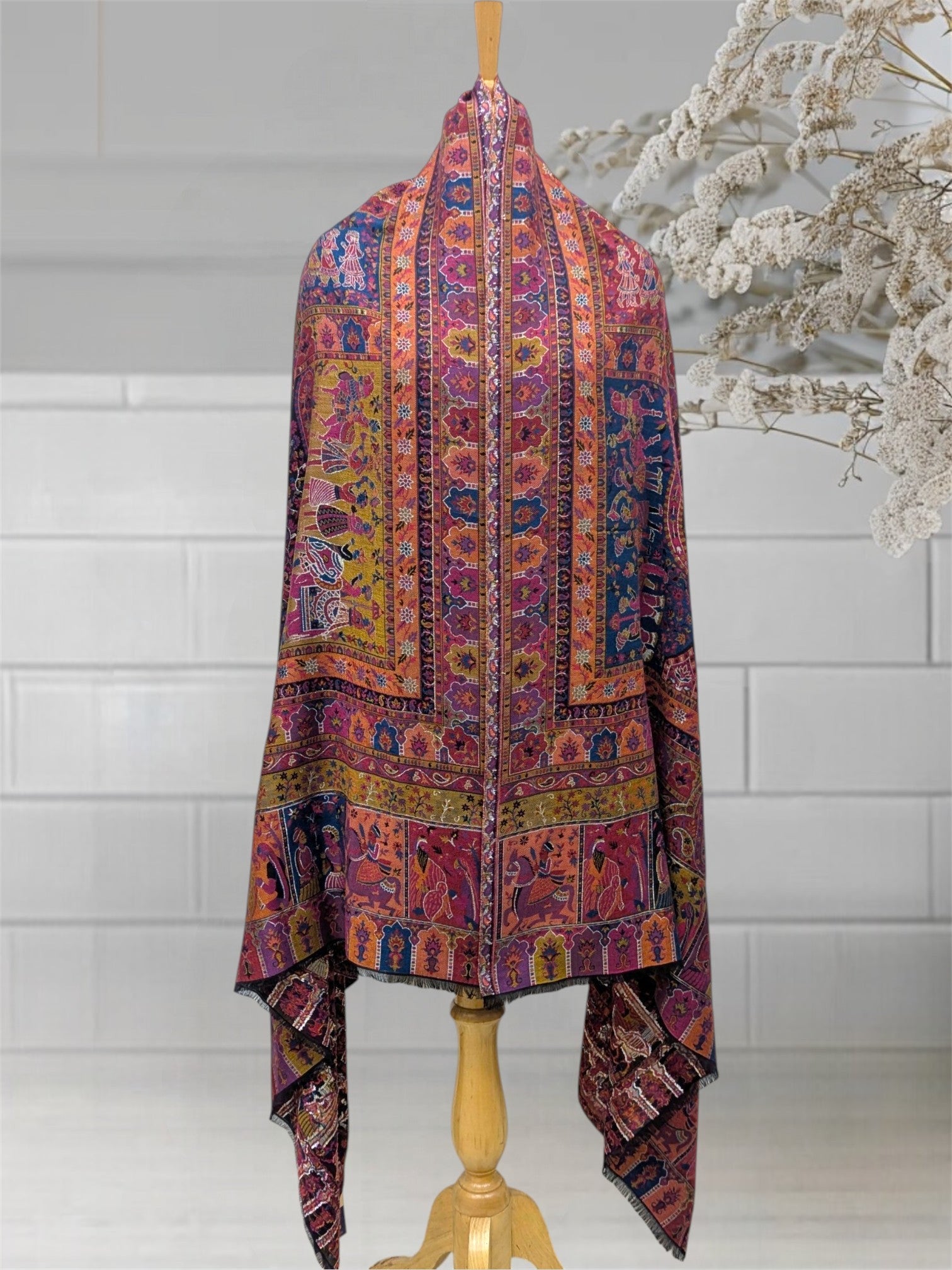 WOMEN'S SHAWL ACRO WOOL