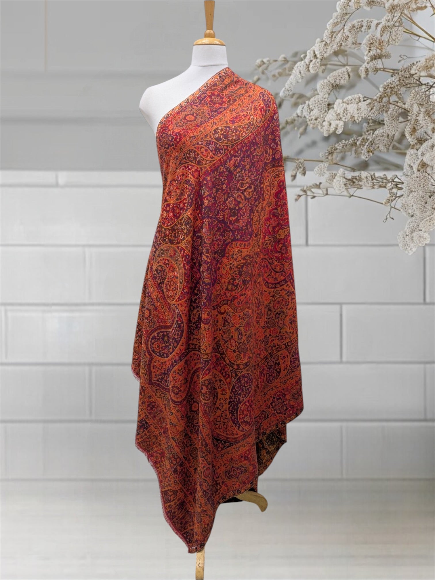 WOMEN'S SHAWL ACRO WOOL