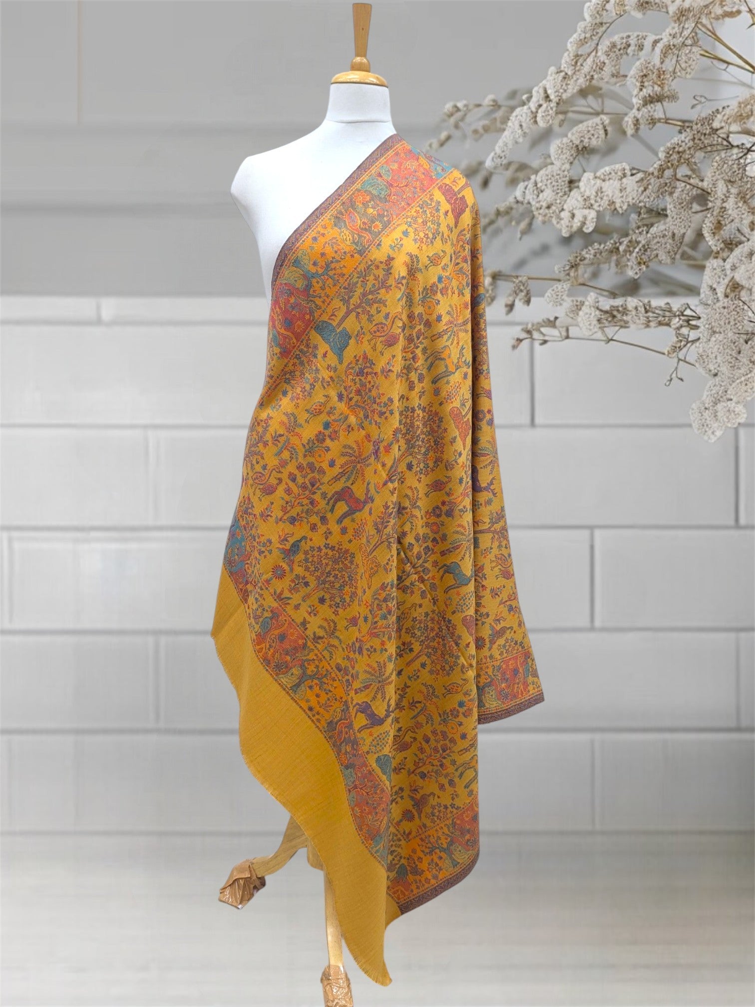 WOMEN'S SHAWL ACRO WOOL